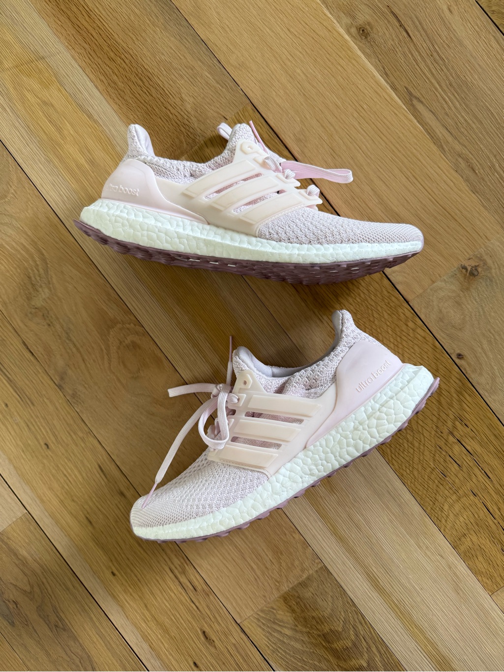 Adidas Ultraboost Sneakers In Almost Pink